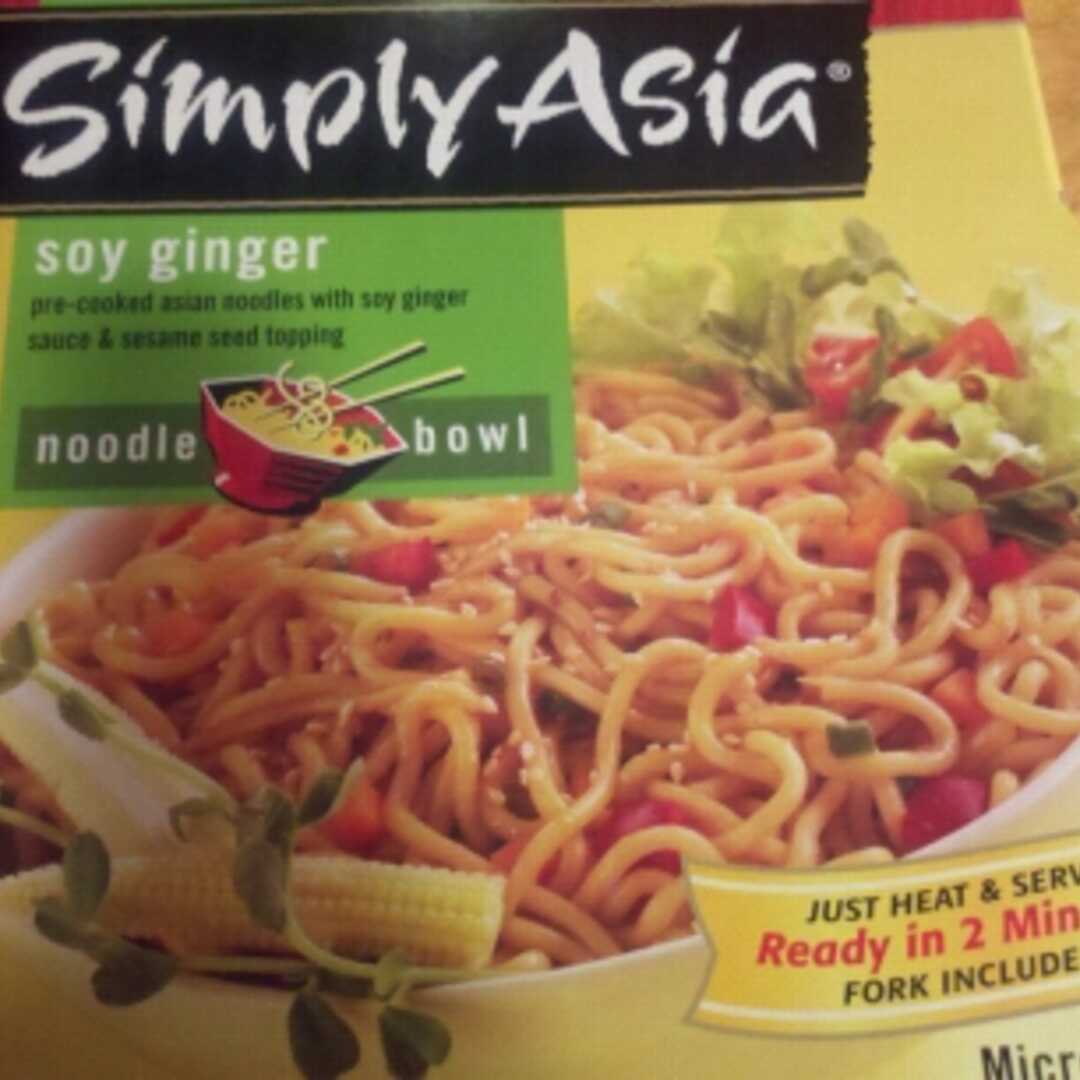 Simply Asia Premium Natural Soy Ginger Noodle Bowl