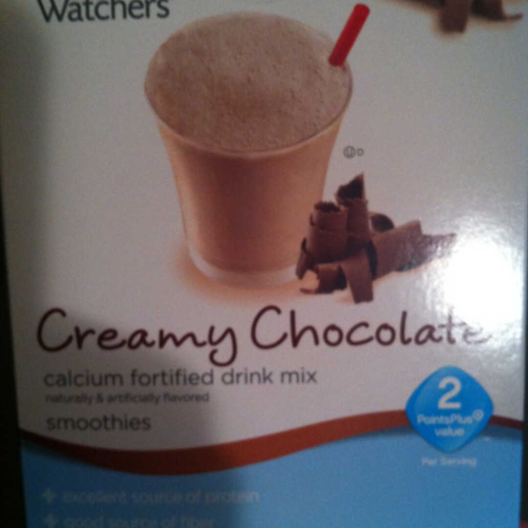 Weight Watchers Creamy Chocolate Smoothie