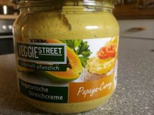 Veggie Street Vegetarische Streichcreme Papaya-Curry