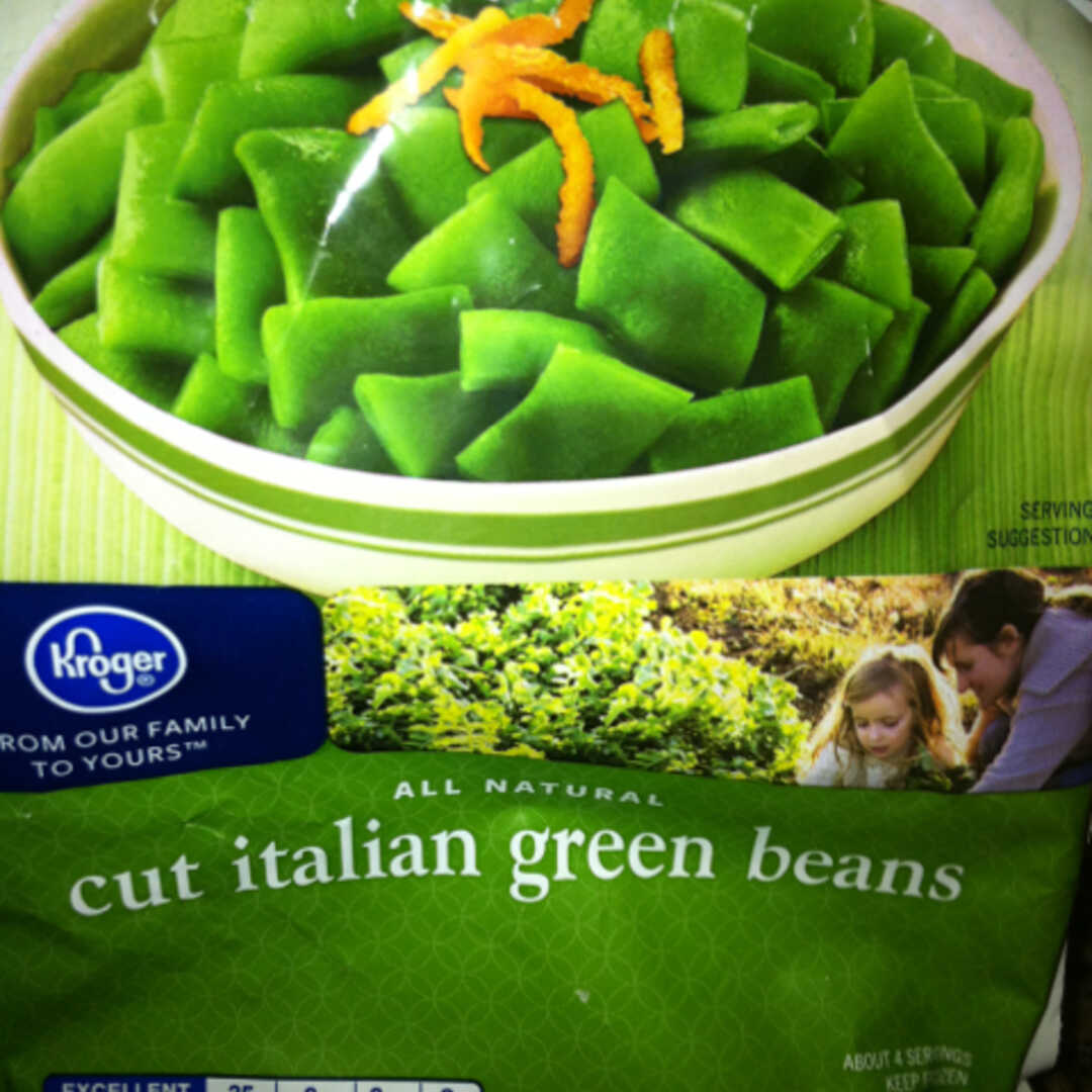 Kroger Frozen Cut Italian Green Beans