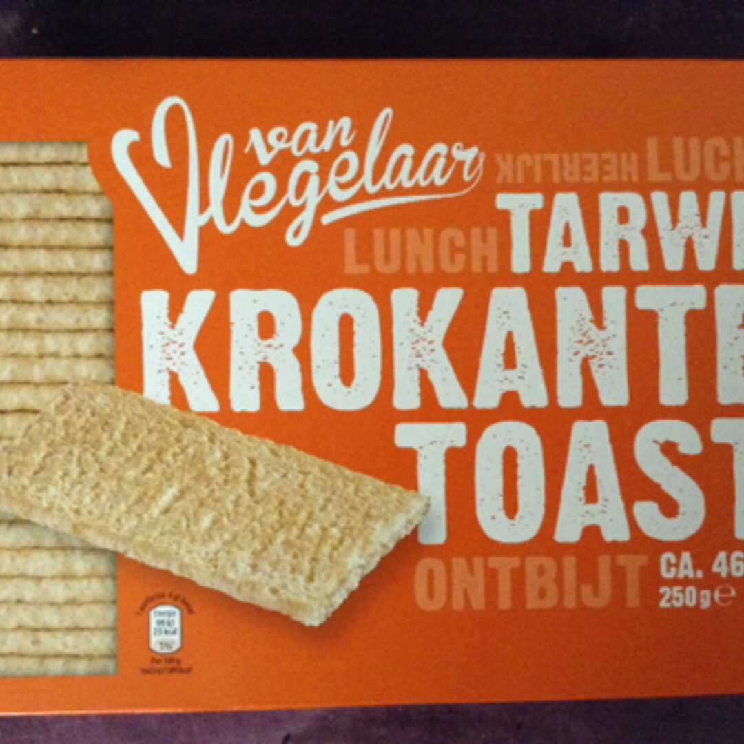 Van Vlegelaar  Tarwe Krokante Toast