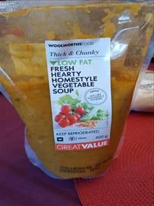 Woolworths Fresh Hearty Homestyle Vegetable Soup