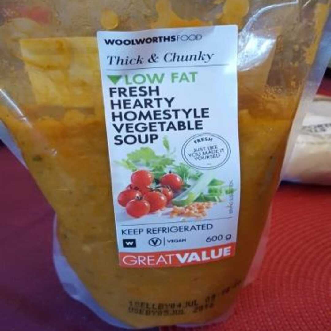 Woolworths Fresh Hearty Homestyle Vegetable Soup