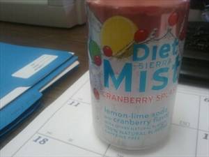 Sierra Mist Diet Cranberry Splash (Can)