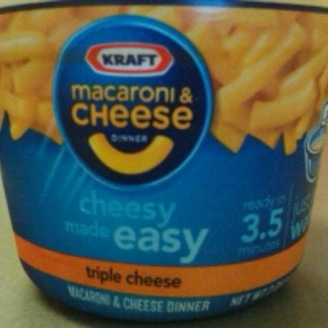 Kraft Easy Mac Cups - Triple Cheese