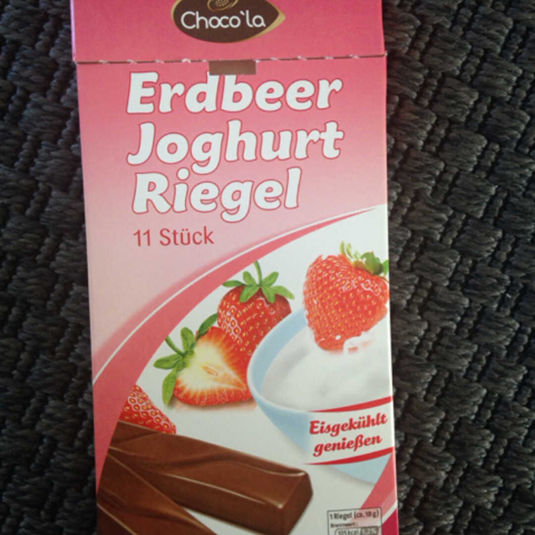 Choco'la Erdbeer Joghurt Riegel
