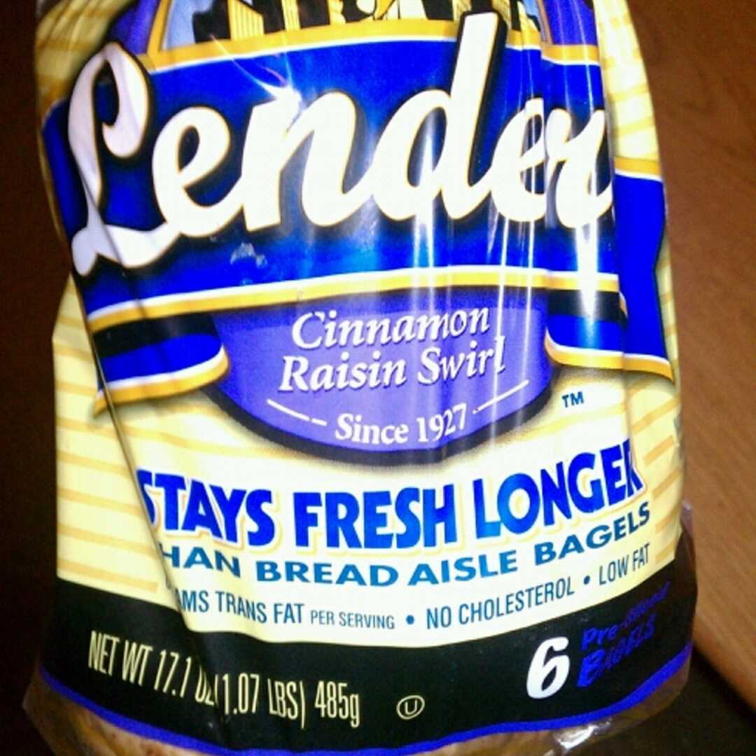 Lender's Cinnamon Raison Swirl Bagel