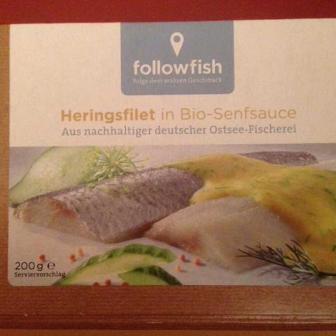 Followfish Heringsfilet in Bio-Senfsauce