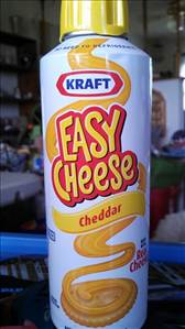 Kraft Easy Cheese Cheddar Cheese Snack