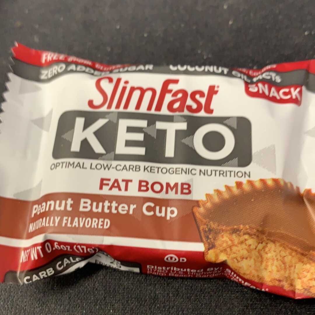 Slim-Fast Keto Fat Bomb Peanut Butter Cup