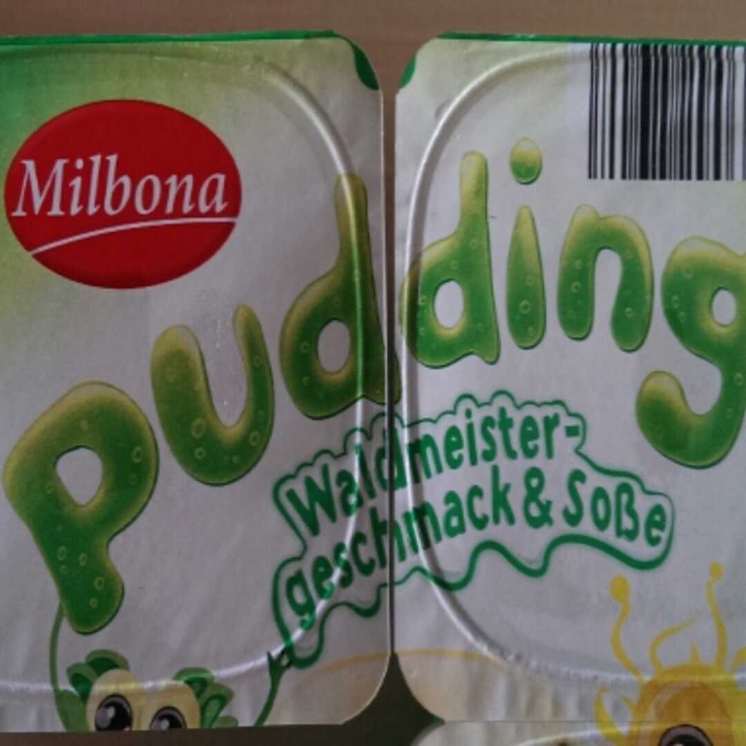 Milbona Pudding Waldmeister