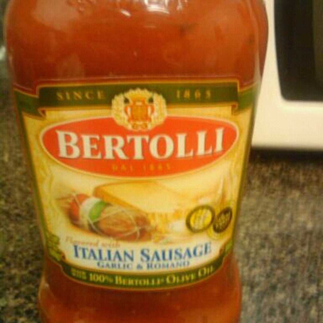 Bertolli Italian Sausage with Garlic & Romano Spaghetti Sauce
