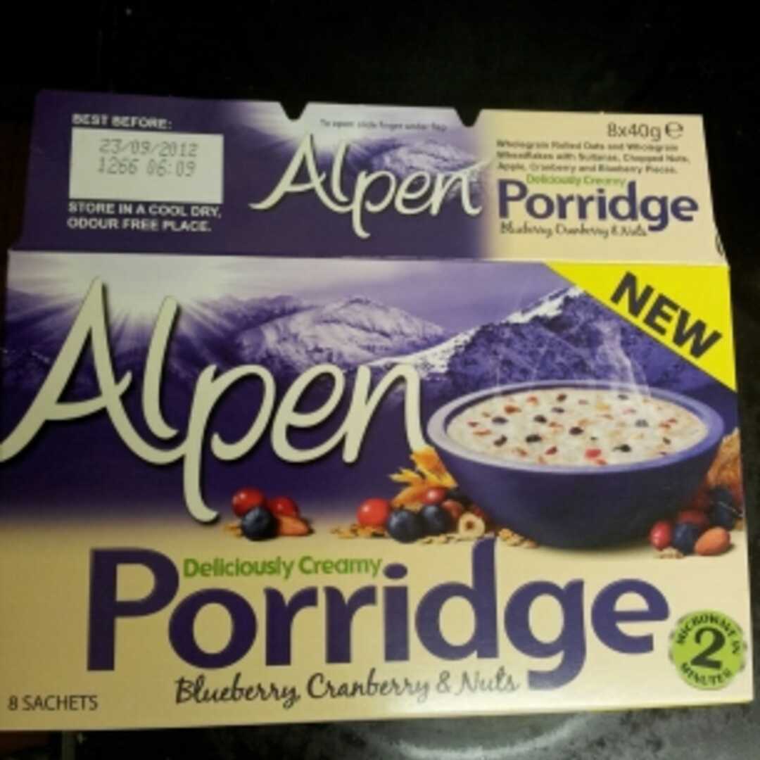 Alpen Blueberry, Cranberry & Nuts Porridge