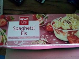 REWE Beste Wahl Spaghetti Eis