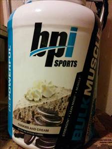 BPI Sports Bulk Muscle Cookies & Cream