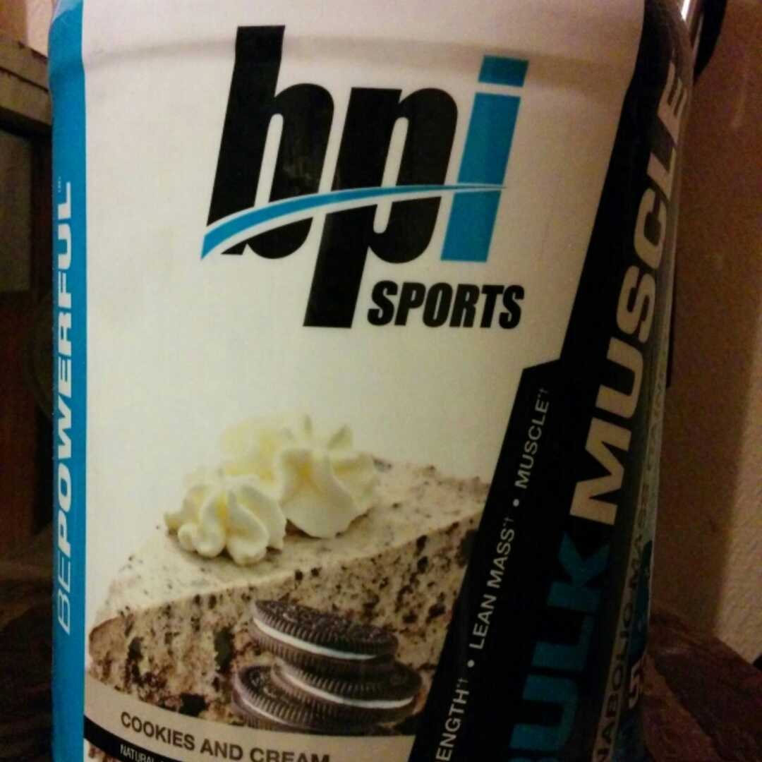 BPI Sports Bulk Muscle Cookies & Cream