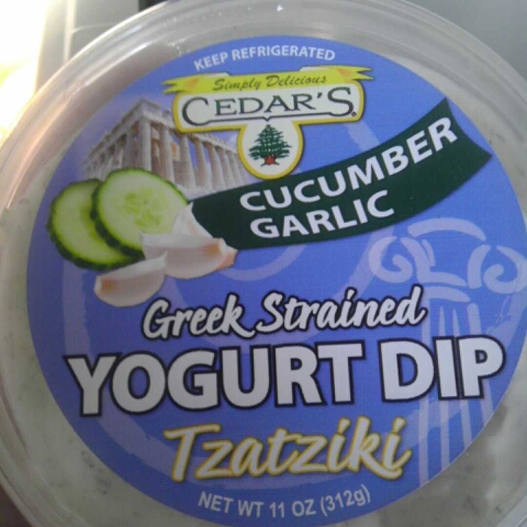 Cedar's Cucumber & Garlic Tzatziki Greek Strained Yogurt Dip