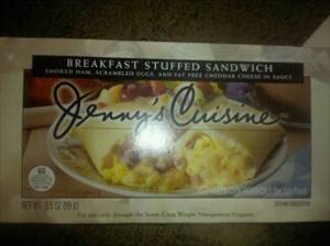 Jenny Craig Breakfast Stuffed Sandwich