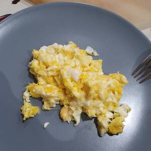 Egg Omelette or Scrambled Egg with Cheese
