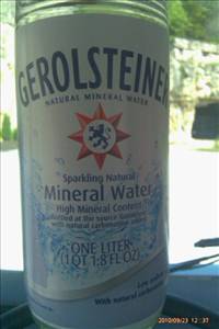Gerolsteiner Naturally Sparkling Mineral Water