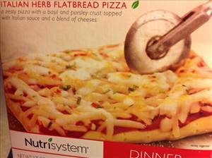 NutriSystem Italian Herb Flatbread Pizza