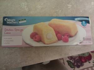 Weight Watchers Golden Sponge Cake with Creamy Filling