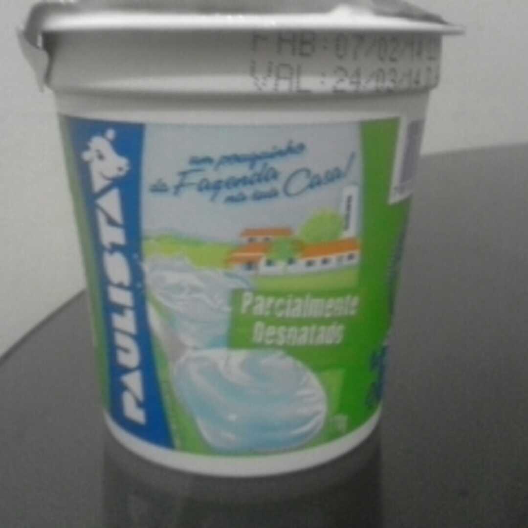 Paulista Iogurte Natural Parcialmente Desnatado