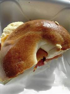 Manhattan Bagel Low Carb Bagel with Egg, Bacon & Cheese