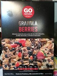 Go Natural Granola Berries