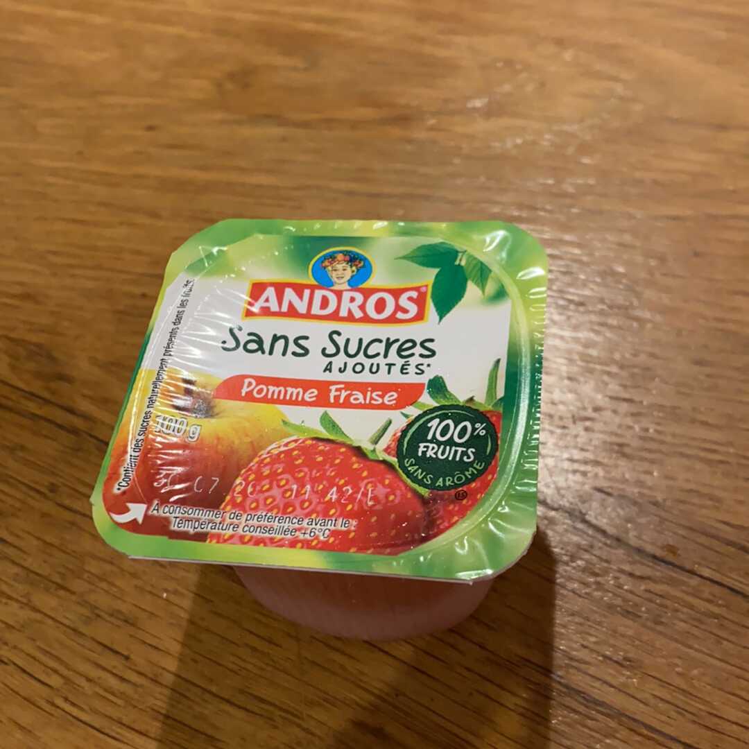 Andros Compote Pomme Fraise