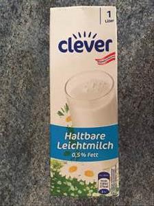 Clever Haltbare Leichtmilch 0,5% Fett