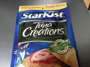 StarKist Foods Tuna Creations Herb & Garlic (Pouch)