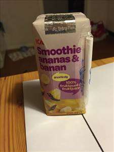 ICA Smoothie Ananas & Banan