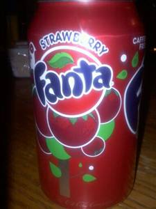 Fanta Strawberry Soda (Can)
