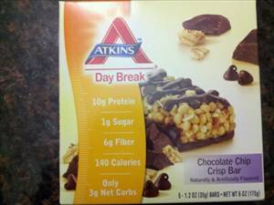 Atkins Day Break Chocolate Chip Crisp Bar