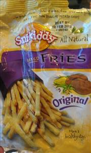 Snikiddy All Natural Baked Fries - Original