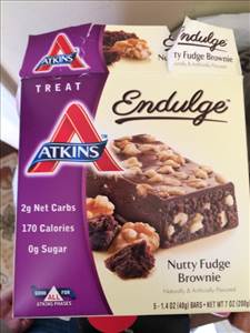 Atkins Endulge Nutty Fudge Brownie