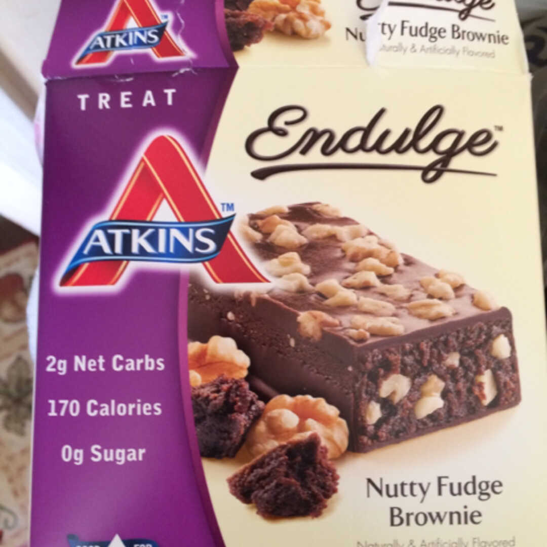 Atkins Endulge Nutty Fudge Brownie