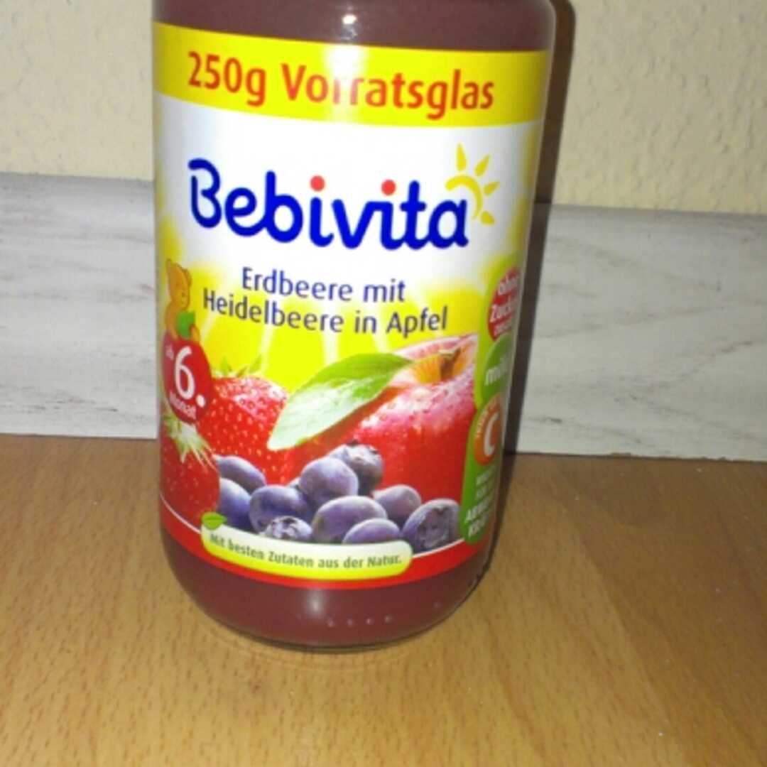Bebivita Erdbeere mit Heidelbeere in Apfel (250g)