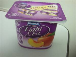 Dannon Light & Fit Yogurt - Peach (Container)
