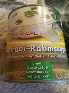 Quadriga Kohlrabi-Rahmsuppe