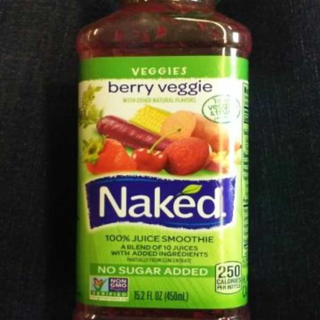 Naked Juice 100% Fruit & Veg Juice Smoothie - Berry Veggie (Bottle)