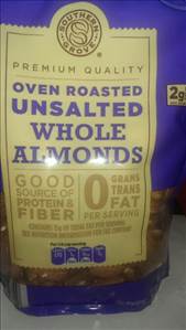 Southern Grove Oven Roasted Unsalted Whole Almonds