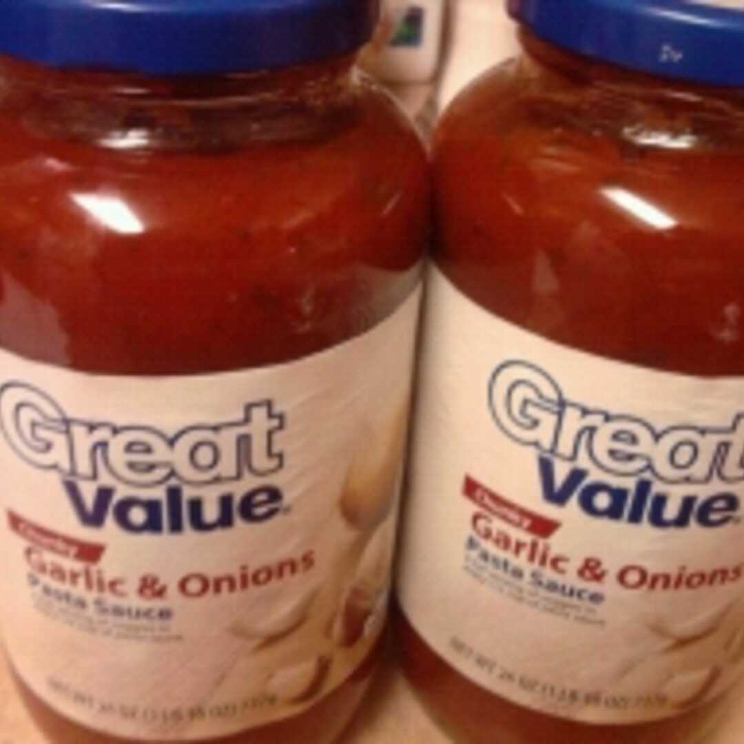 Great Value Onions & Garlic Chunky Pasta Sauce