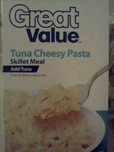 Great Value Tuna Cheesy Pasta Skillet Meal
