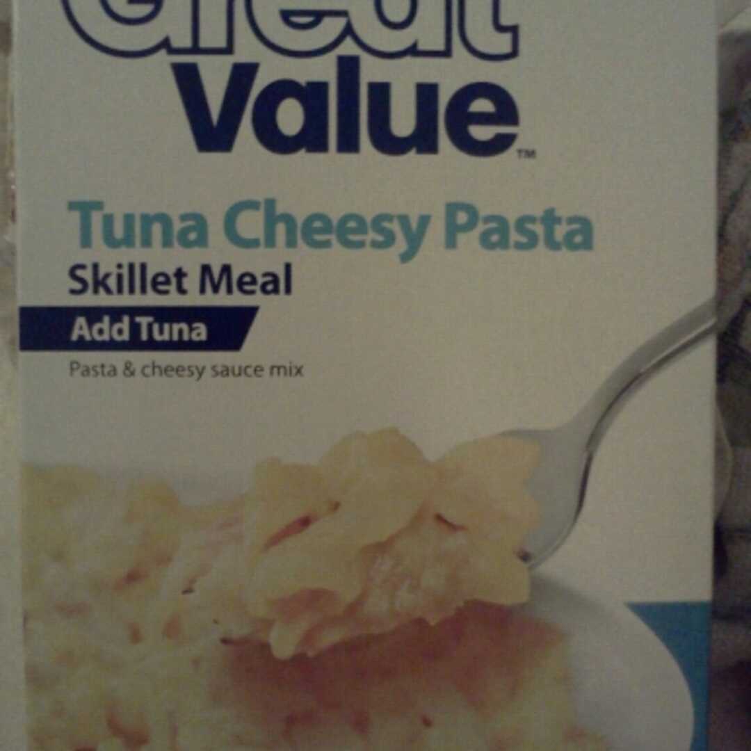 Great Value Tuna Cheesy Pasta Skillet Meal