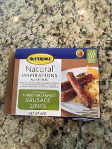 Butterball Natural Inspirations Turkey Breakfast Sausage Links