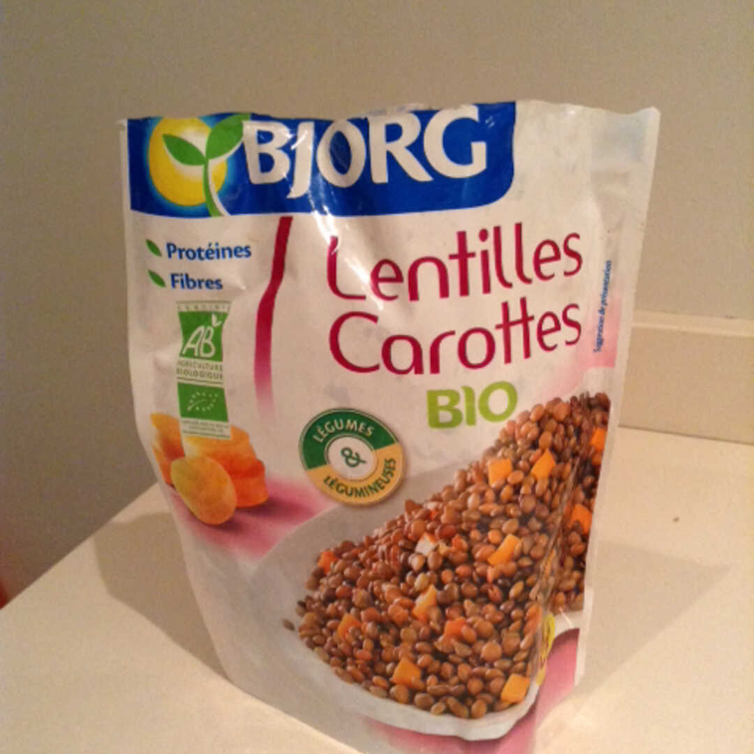 Bjorg Lentilles Carottes Bio