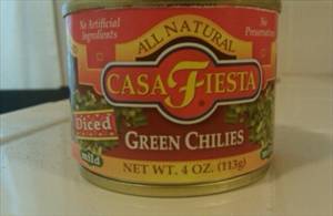 Casa Fiesta Diced Green Chilies