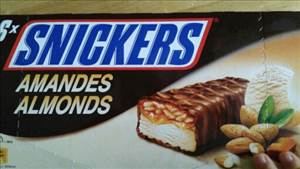 Snickers Barre Glacée Amandes